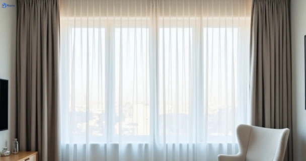 Restored vibrant drapes in ryde-nsw QLD after Matty Curtain Cleaning
